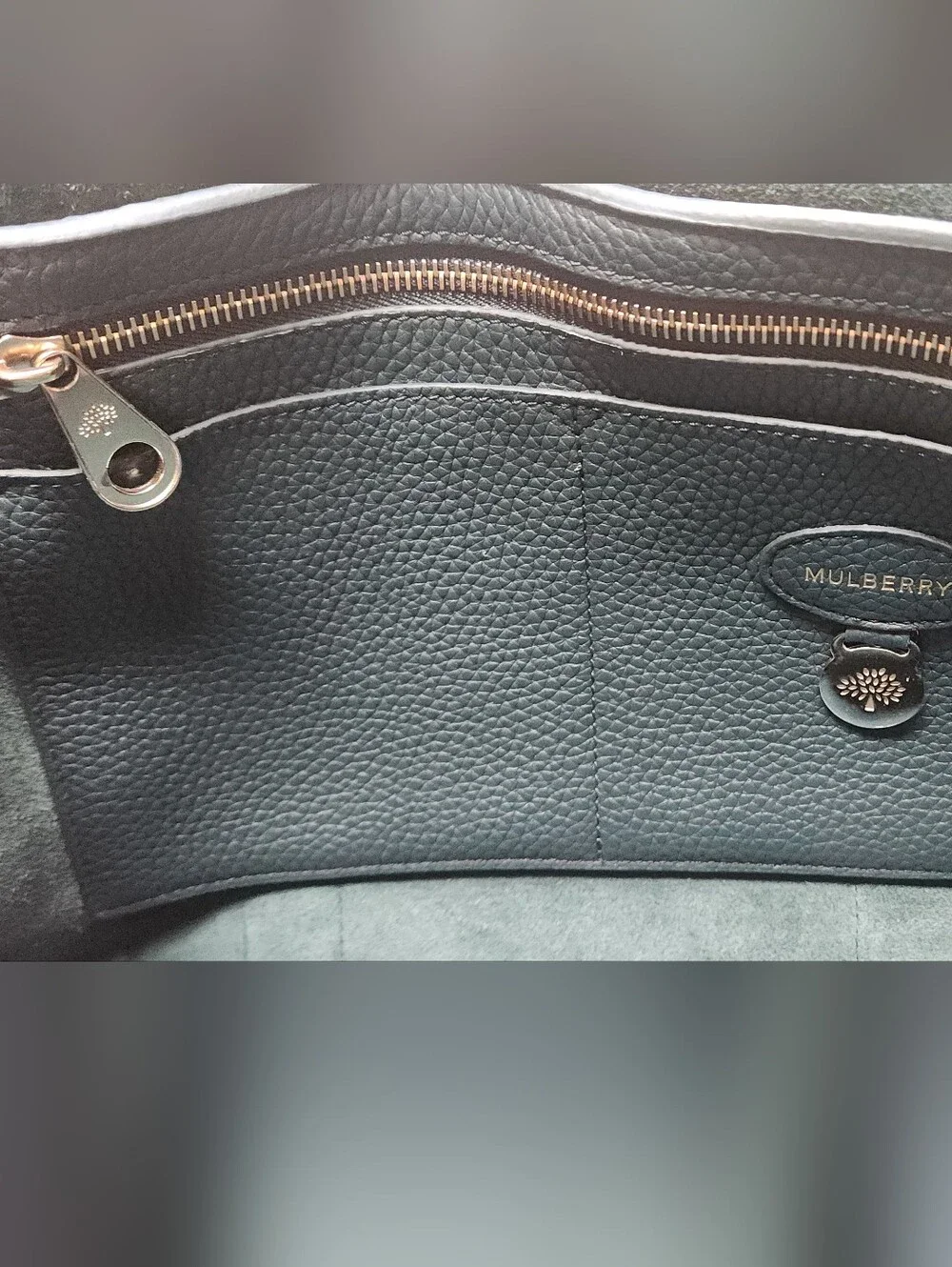 Mulberry Bayswater Heavy Grained Leather Satchel